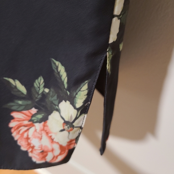 Pink Martini Floral Mini Dress with Short Sleeve - Picture 4 of 8